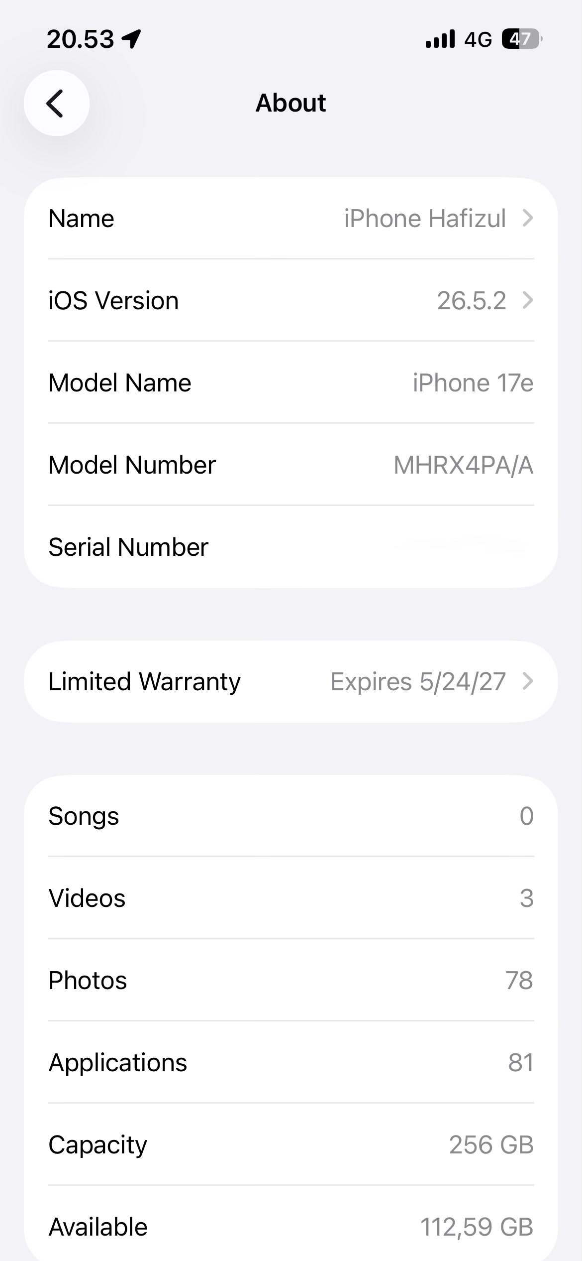 Mengenai iPhone
