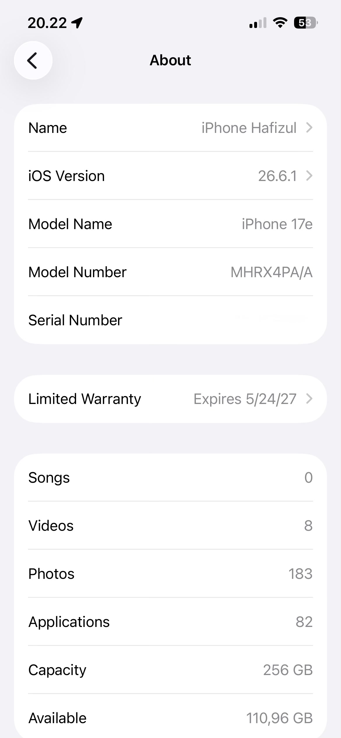 Mengenai iPhone