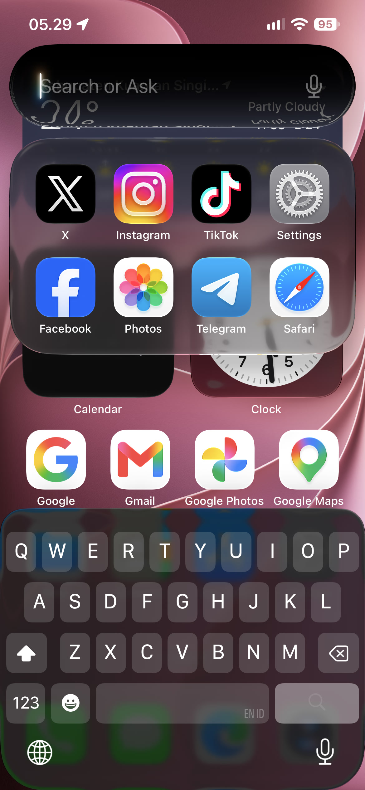 Type to Siri